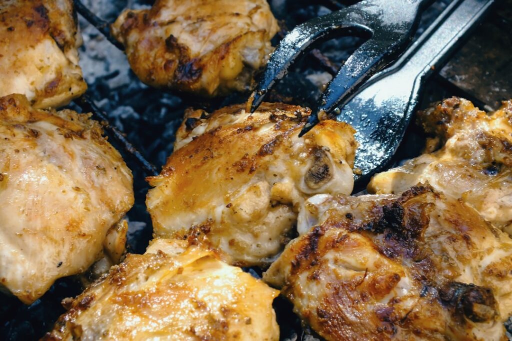 Photo chicken legs recipe